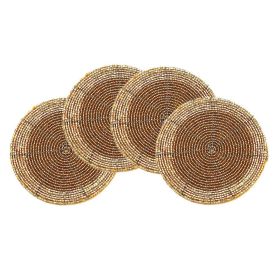 Bliss Gold Coasters - Set of 4